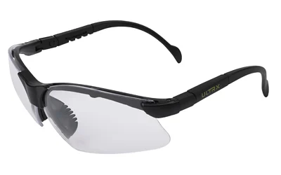 Allen Company ULTRX Verse clear safety glasses with anti-scratch lenses and padded nose piece
