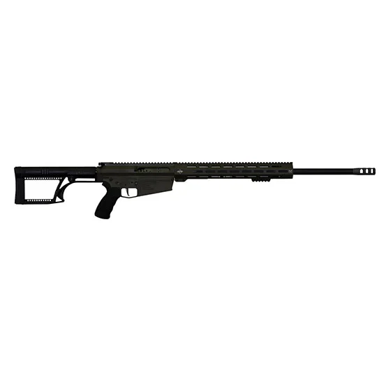 APF 300 WIN MAG rifle with 22 barrel and APF 15.5 MLOK rail in Sniper Green Cerakote
