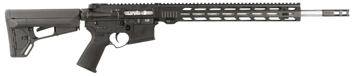 APF DMR 2.0 .204 Ruger 18-inch black rifle with 15 M-LOK handguard
