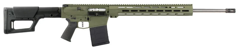 APF Varmint 2.0 .243 Win rifle in olive drab with 15-inch M-LOK handguard