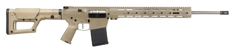 APF Varmint 2.0 semi-auto rifle in flat dark earth with 15-inch M-LOK handguard and PRS-Lite stock