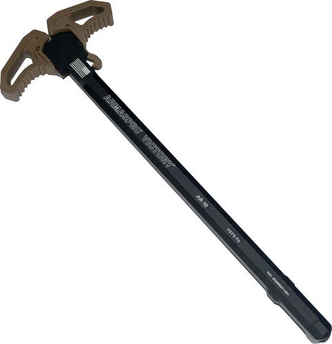 Armaspec Victory AR10 ambidextrous charging handle FDE aluminum