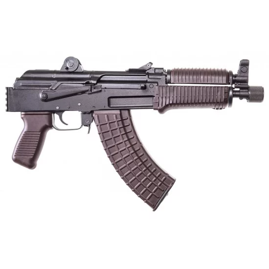 Arsenal SAM7K 7.62x39 8.5in pistol with plum furniture and 30-round magazine