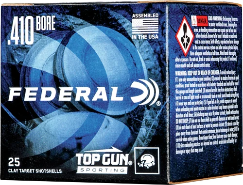 eral Top Gun .410 Bore 1/2 Oz #8 25 Rds/Box Ammo