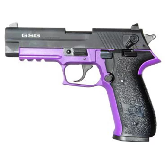 GSG FireFly .22 LR purple frame black slide 10rd pistol