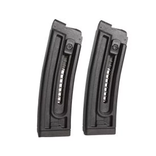 GSG GSG-16 2-pack 10rd black polymer .22 LR magazines