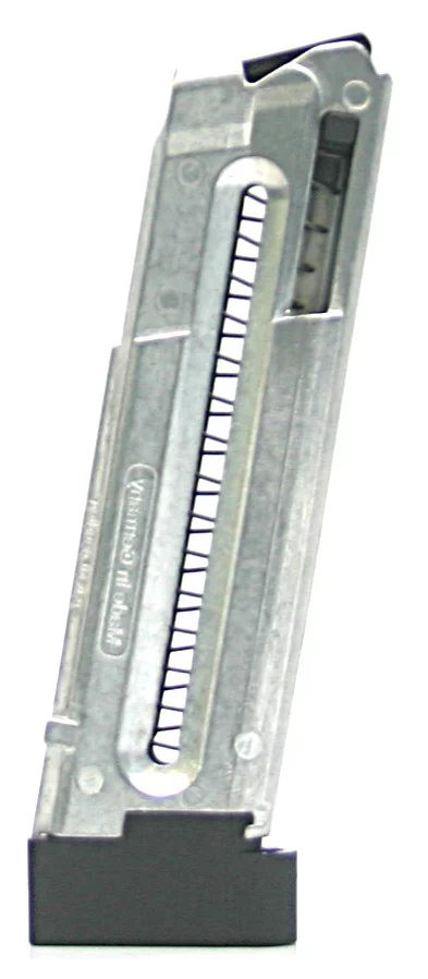 ATI GSG German Sport M-1911 .22 LR 15-round aluminum magazine silver