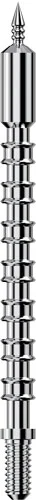 Real Avid Bore-Max Speed Jag .22 caliber with 25 speed patches, nickel plated, spiked tip