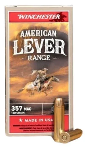 WINCHESTER AMERICAN LEVER Ammo - 357 MAG 130GR FMJ 50RD 10BX/CS 357 MAG 130GR FMJ 50RD 10BX/CS Ammo