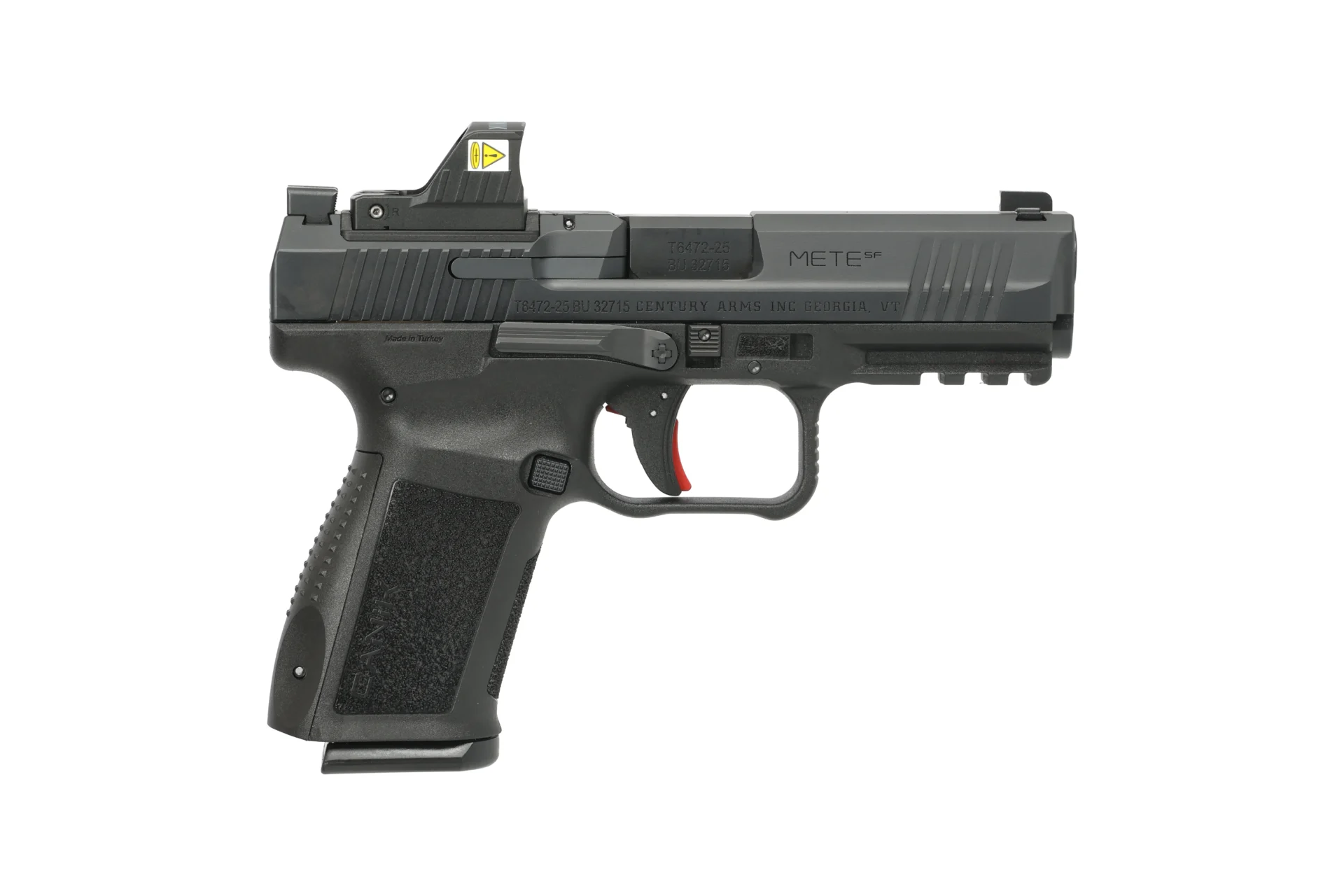 Canik METE SF ONE Series 9mm pistol black with MeCanik MO1 optic