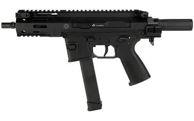 B&T SPC9 PDW G 9mm Pistol — 33+1, Black Polymer Grip