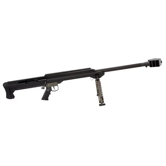 Barrett Model 99 .50 BMG 29-inch fluted barrel black finish with bipod and hard case