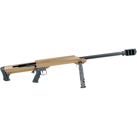 Barrett M99 .50 BMG 29-inch fluted barrel Flat Dark Earth rifle with bipod