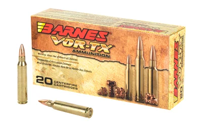 Barnes VOR-TX 223 Rem 55 gr TSX FB ammunition 20rd box