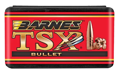 Barnes TSX .308 180 gr Boat Tail Hollow Point bullets, 50 per box