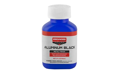 Birchwood Casey Aluminum Black Touch-Up 3 oz bottle for blackening aluminum parts