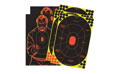 Birchwood Casey Shoot-N-C 12x18 reactive target combo 5-pack