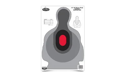 Birchwood Casey Dirty Bird 12x18 transitional silhouette tagboard targets 8-pack