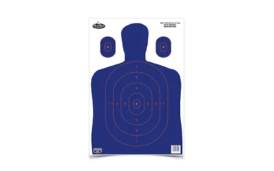 Birchwood Casey Dirty Bird BC-27 silhouette target 16.5x24 blue orange 3-pack