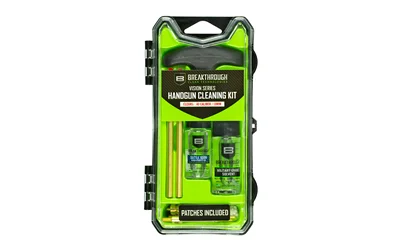 Breakthrough Vision Series pistol cleaning kit for .40 Cal and 10mm in molded case