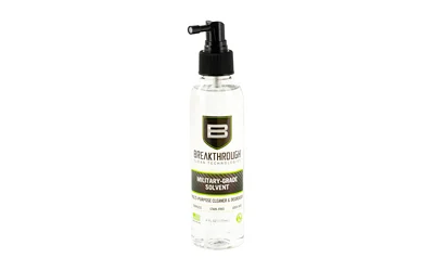 Breakthrough Military-Grade Solvent 6 oz pump spray bottle for firearm cleaning