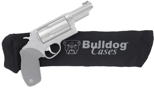 Bulldog Cases 14x4-inch black handgun gun sock silicone-treated knit cotton