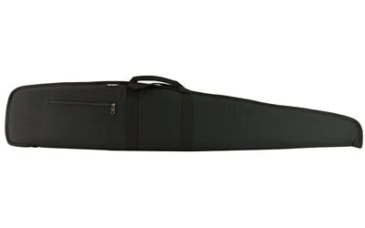 Bulldog Extreme 52-inch scoped rifle case in black with removable shoulder strap