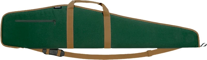Bulldog Cases Extreme 48-inch scoped rifle case green with tan trim