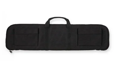 Bulldog 35" tactical shotgun case in black with 1.75" padding and two external pockets