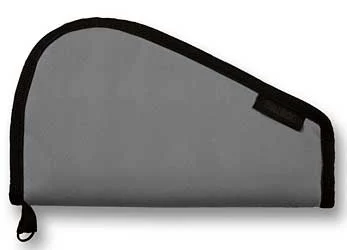 Bulldog BD612 Large Grey Pistol Rug, 1.75 in padding, full-length zipper, nylon