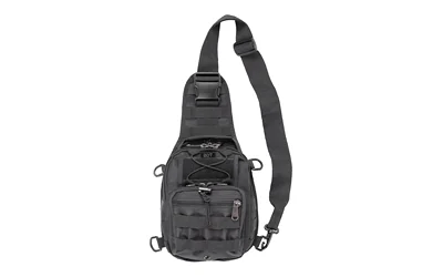 Bulldog Go X-Small Sling Bag black heavy-duty nylon with sling strap and removable holster