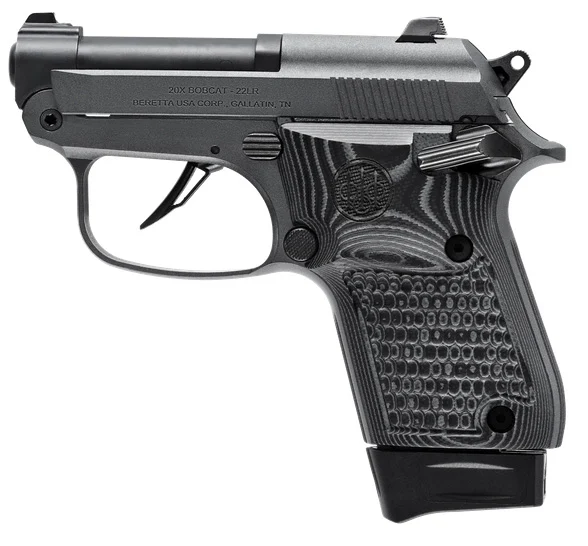 Beretta 20X Bobcat .22 LR 2.4in Gray/Black with G10 grips