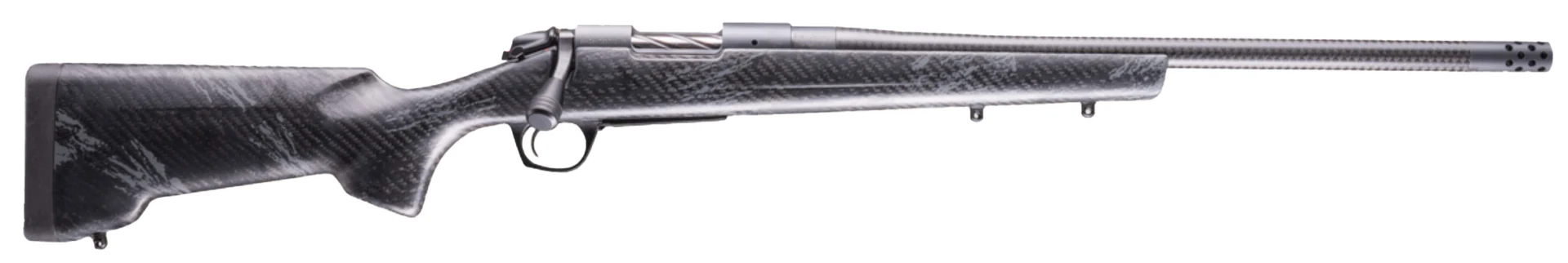 Bergara B-14 Cima CF 7mm PRC 22-inch carbon fiber rifle in Sniper Grey Cerakote