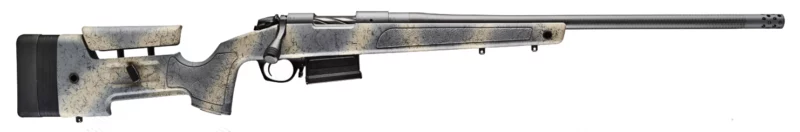 Bergara B-14 HMR Carbon Wilderness bolt-action rifle 7MM PRC Sniper Grey Cerakote