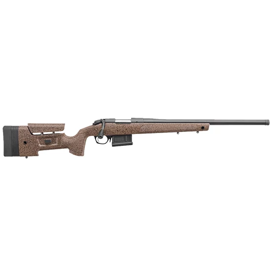 Bergara B-14 HMR .22-250 Rem 24-inch barrel Graphite Black Cerakote with molded mini-chassis stock