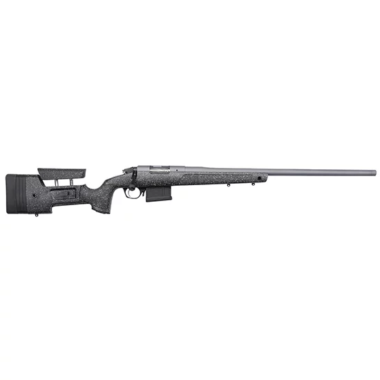 Bergara HMR Pro 6.5 PRC 26-inch threaded barrel rifle in Tactical Gray Cerakote