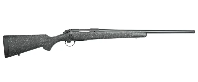 Bergara B-14 Ridge .243 Winchester 22-inch threaded rifle Graphite Black Cerakote gray speckled stock