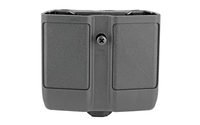 Blackhawk Double Mag Case single stack polymer matte black, double magazine pouch with belt clip