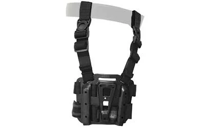 Blackhawk Tactical Holster Platform black leg mount with Y-harness and rubberized straps