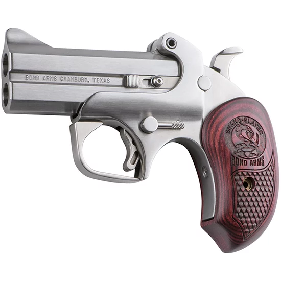 Bond Arms Snake Slayer derringer .45 Colt/.410 3.5 in stainless with rosewood grips