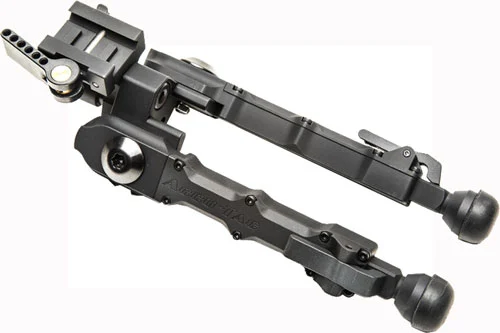 Accu-Tac BR-4 G2 bipod flat black with Picatinny quick-detach mount