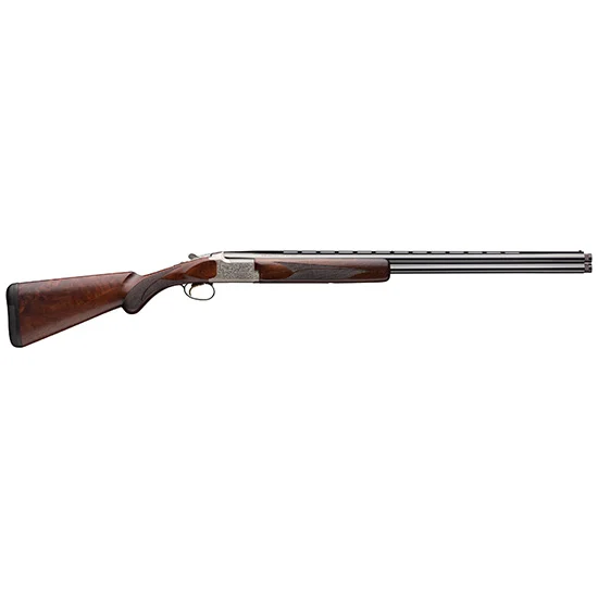 Browning Citori White Lightning 20ga 26in over-under shotgun with engraved silver nitride receiver and walnut stock