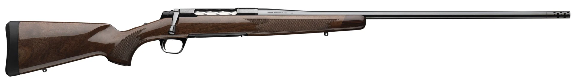 Browning X-Bolt 2 Medallion 6.5mm Creedmoor 22-inch walnut stock blued receiver