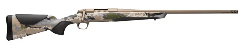 Browning X-Bolt 2 Speed 7mm Rem Mag 26-inch OVIX camo rifle with Smoked Bronze Cerakote finish
