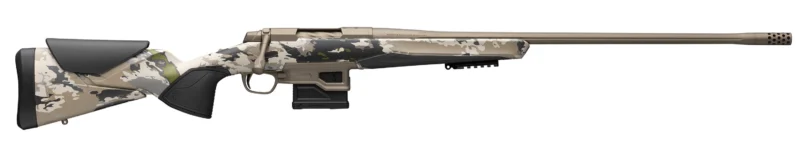Browning X-Bolt 2 Speed LR 7mm PRC 26" OVIX Smoked Bronze Cerakote rifle side view