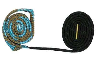 Hoppe's BoreSnake Den rifle bore cleaner in clear case, 35-375 cal