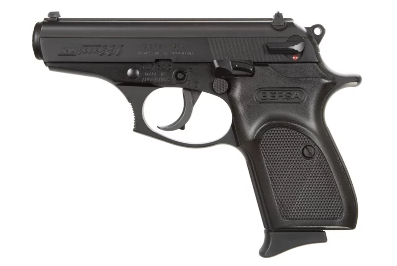 Bersa Thunder 380 pistol matte black 3.5-inch barrel alloy frame steel slide