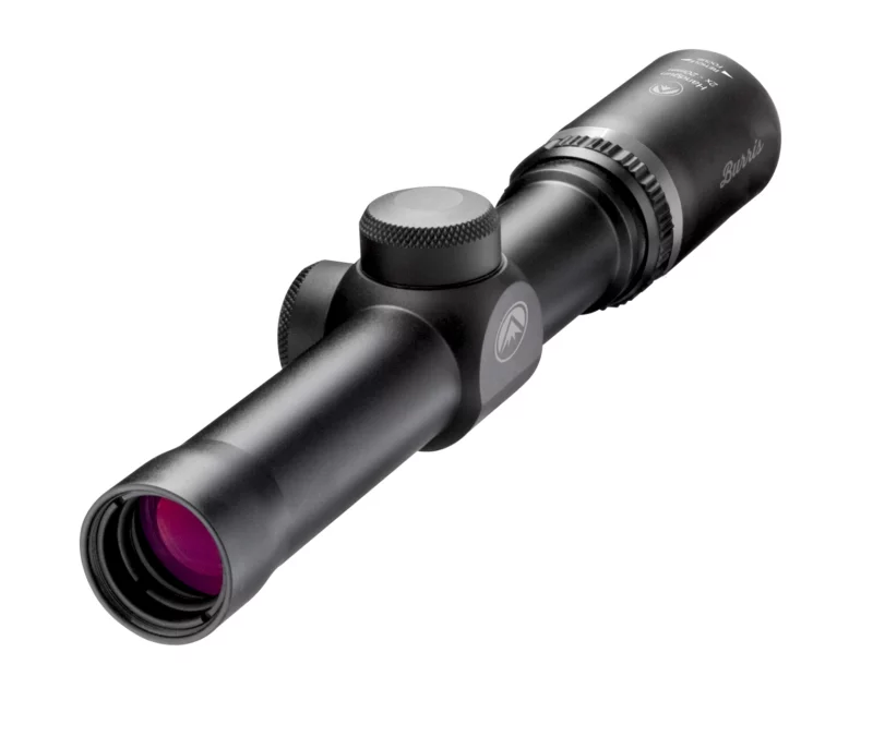 Burris 2x20 handgun scope with Plex reticle and matte black finish