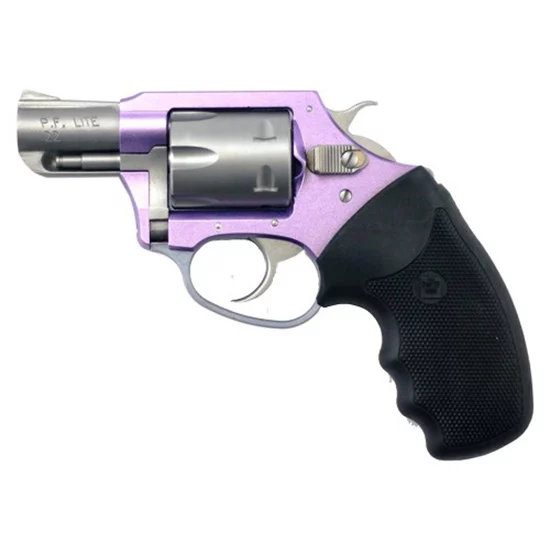 Charter Arms Lavender Lady .22 LR 2-inch revolver lavender frame matte stainless cylinder fixed sights