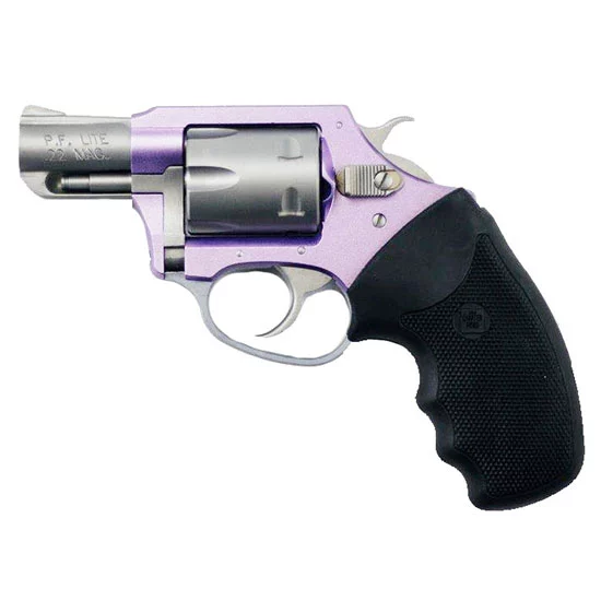 Charter Arms Lavender Lady .22 WMR 2-inch lavender and stainless revolver